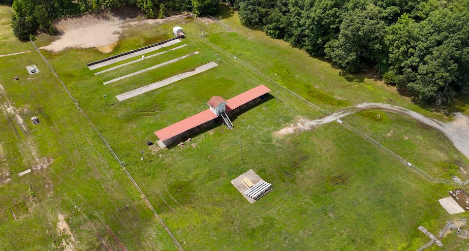 A view of the current Durham County Sheriff's Office range, where the new facility will sit. (Spectrum News 1)