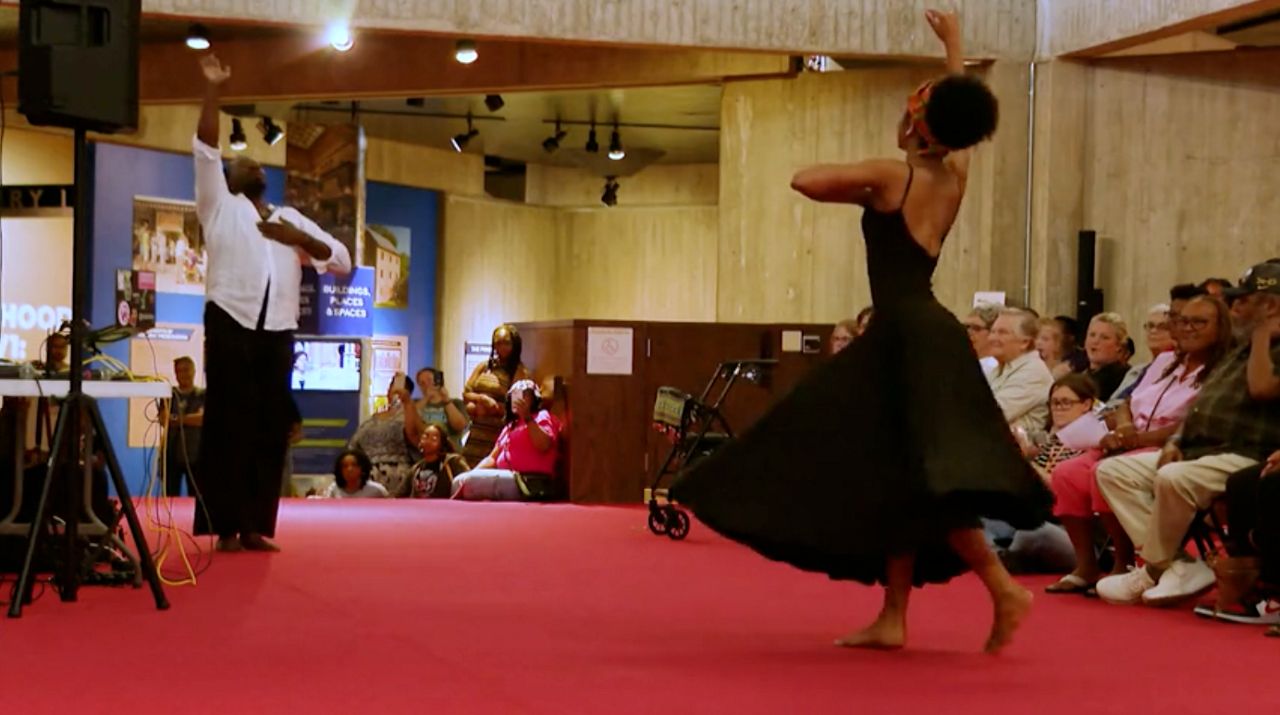 The Juneteenth Jubilee Day Festival was held at the Ohio History Center Thursday. 