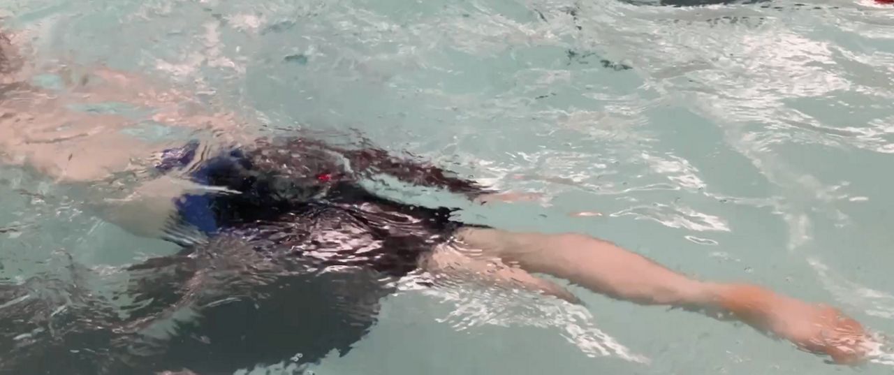 Ryan Werner Swimming