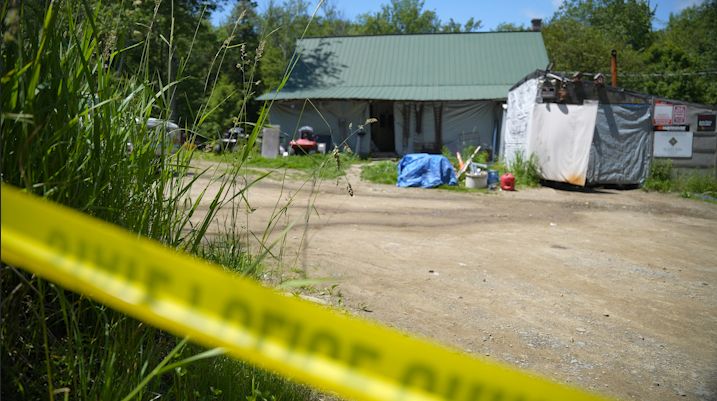 On June 18, 2025 in the small town of Grafton in Rensselaer County, state police say 26-year-old Joshua Fowler shot and killed his 27-year-old wife, Whitney and two other relatives. (Spectrum News 1/Matt Soriano)