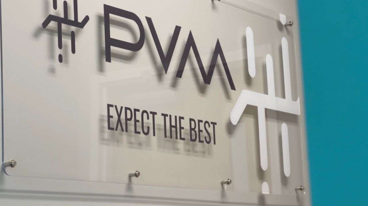PVM IT is located in St. Petersburg and says their goal is to unlock data for good. (Spectrum Bay News 9/Eugene Buenaventura)