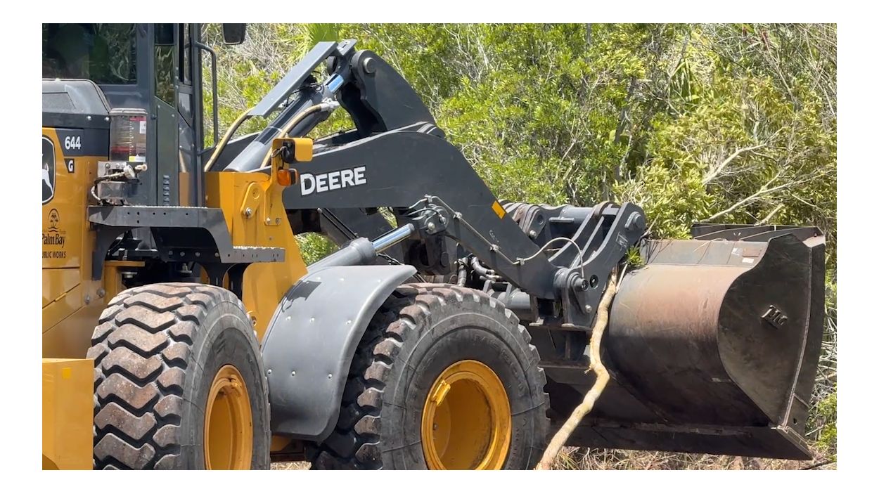 Crews clearing debris, roadways in Compound