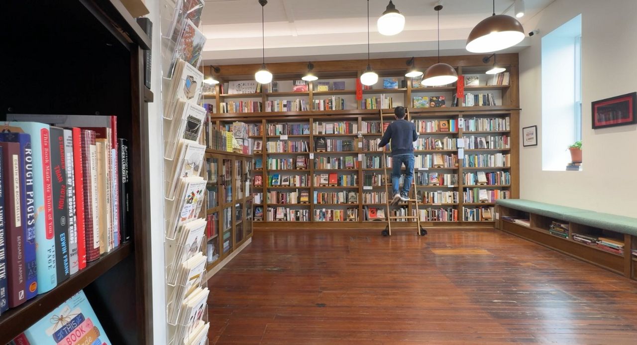 Family restores their bookshop from Hong Kong in upstate New York