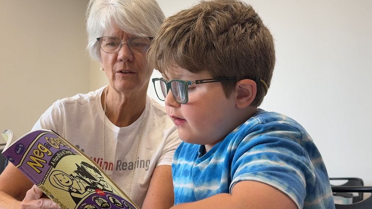 Young students use their summer vacation to become better readers
