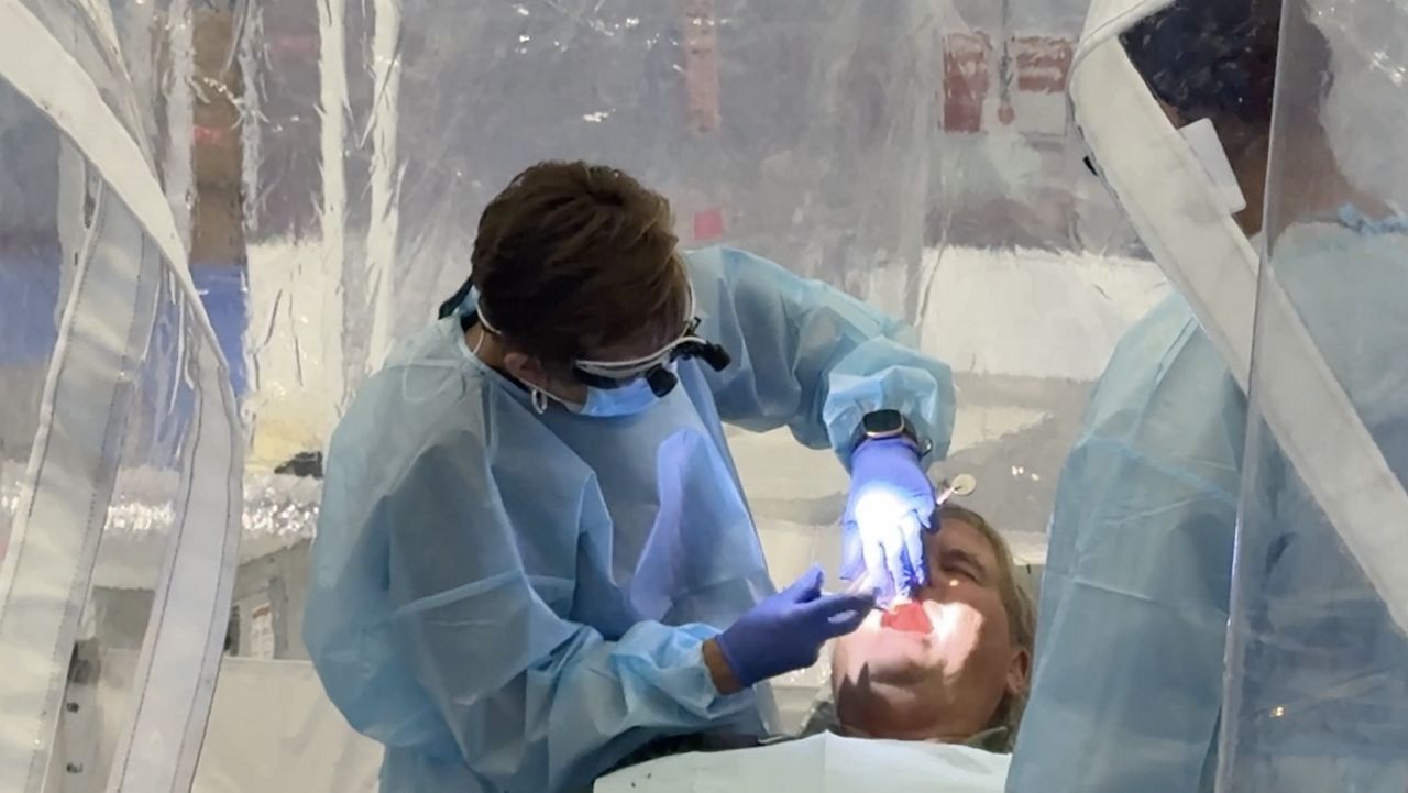 Free clinic held at St. Xavier High provided medical, dental and vision care
