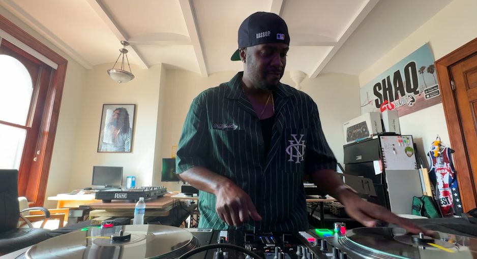 Local disc jockey building beats and his own DJ school