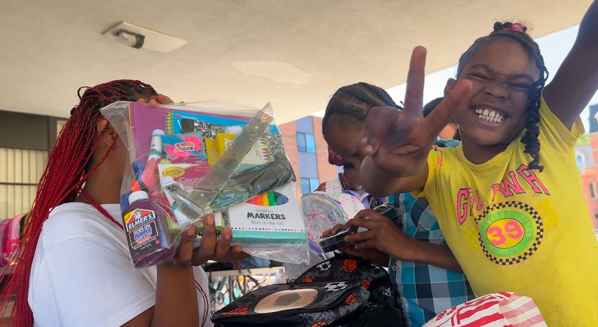 Operation Backpack: Nazareth freshmen ease back-to-school stress for local families