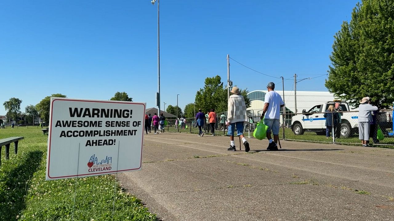 Hundreds of Cleveland seniors take part in summer walk program