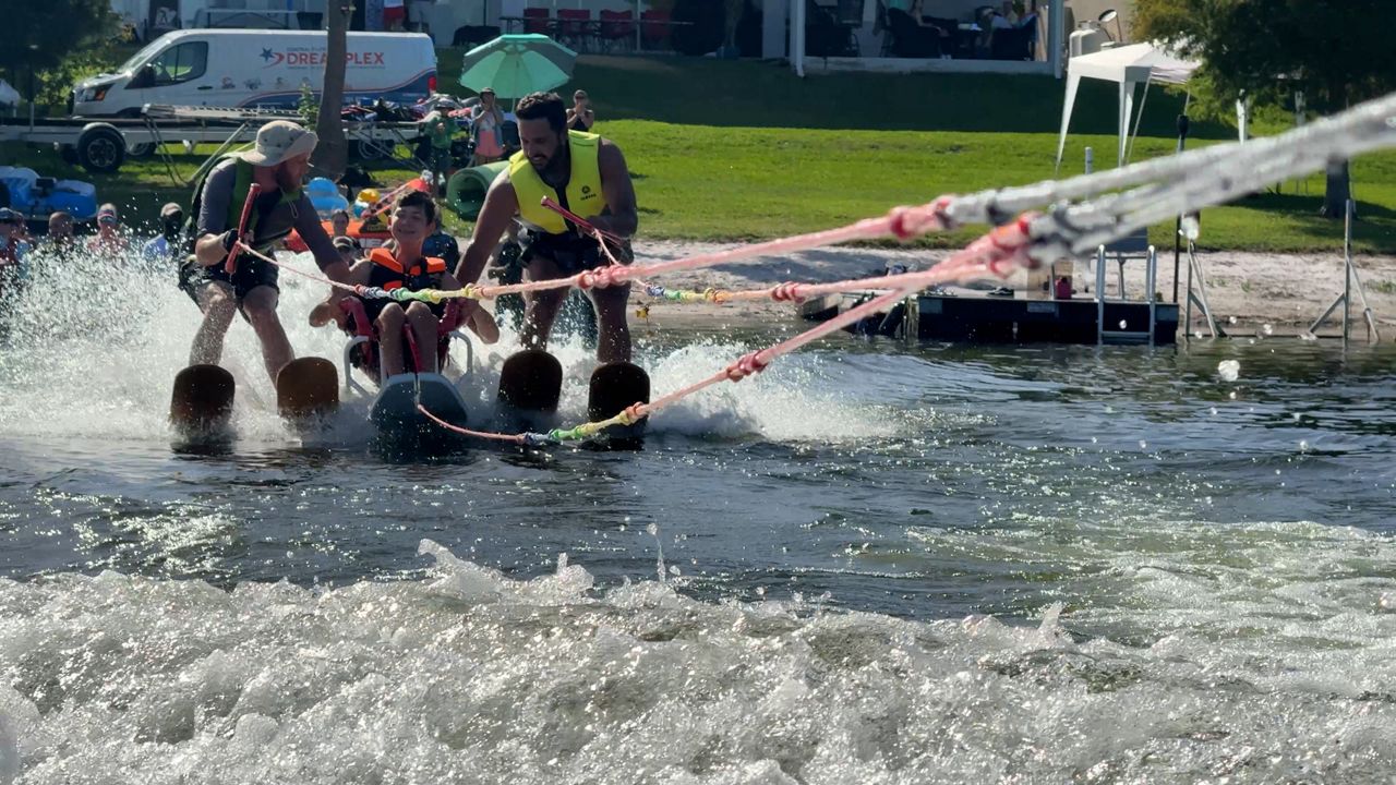 Dreamplex hosts adaptive water skiing events for athletes with disabilities