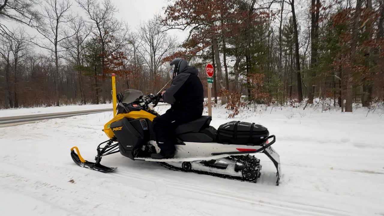 Snowmobilers warned to stay off Michigan train tracks