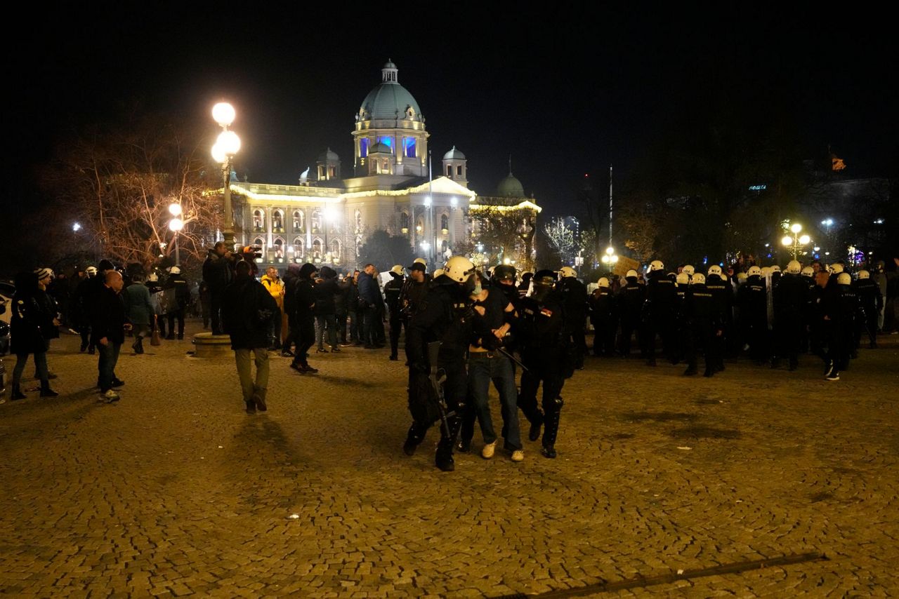 Serbia Police Detain At Least 38 People As Opposition Plans More ...