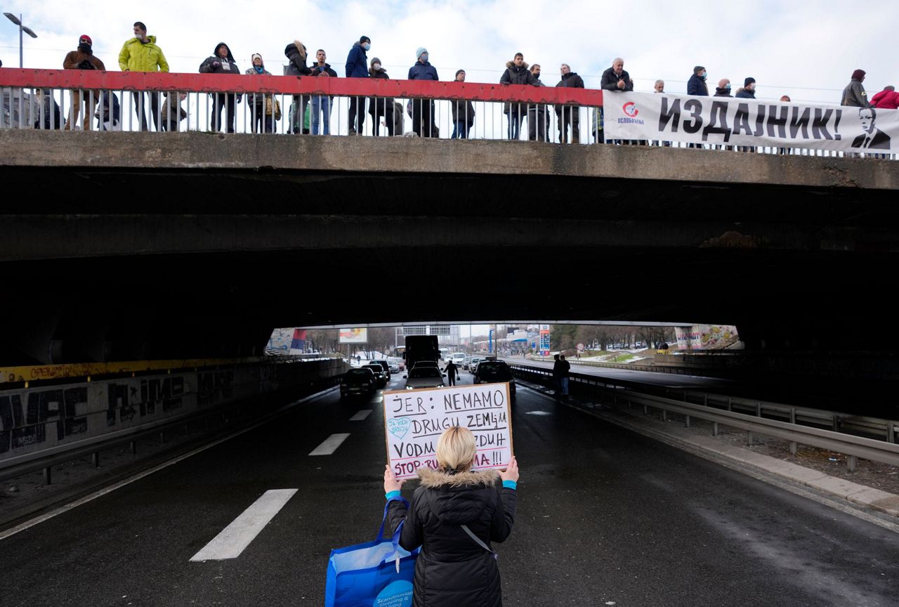 Serbian environmental protesters reject lithium mining plans