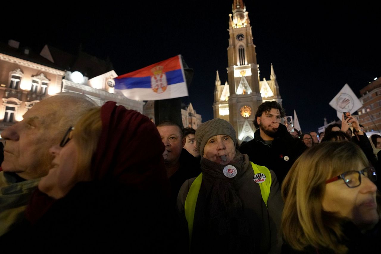 Thousands rally in Serbia as students vow to lead on fight against ...