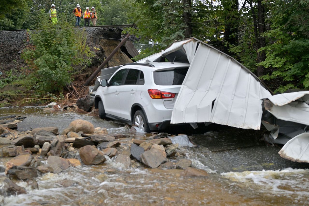 Heavy rain brings flash flooding in parts of Massachusetts and Rhode Island