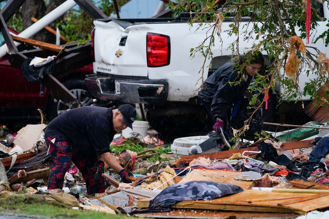 One dead after reported tornado in south Texas near U.S.-Mexico border