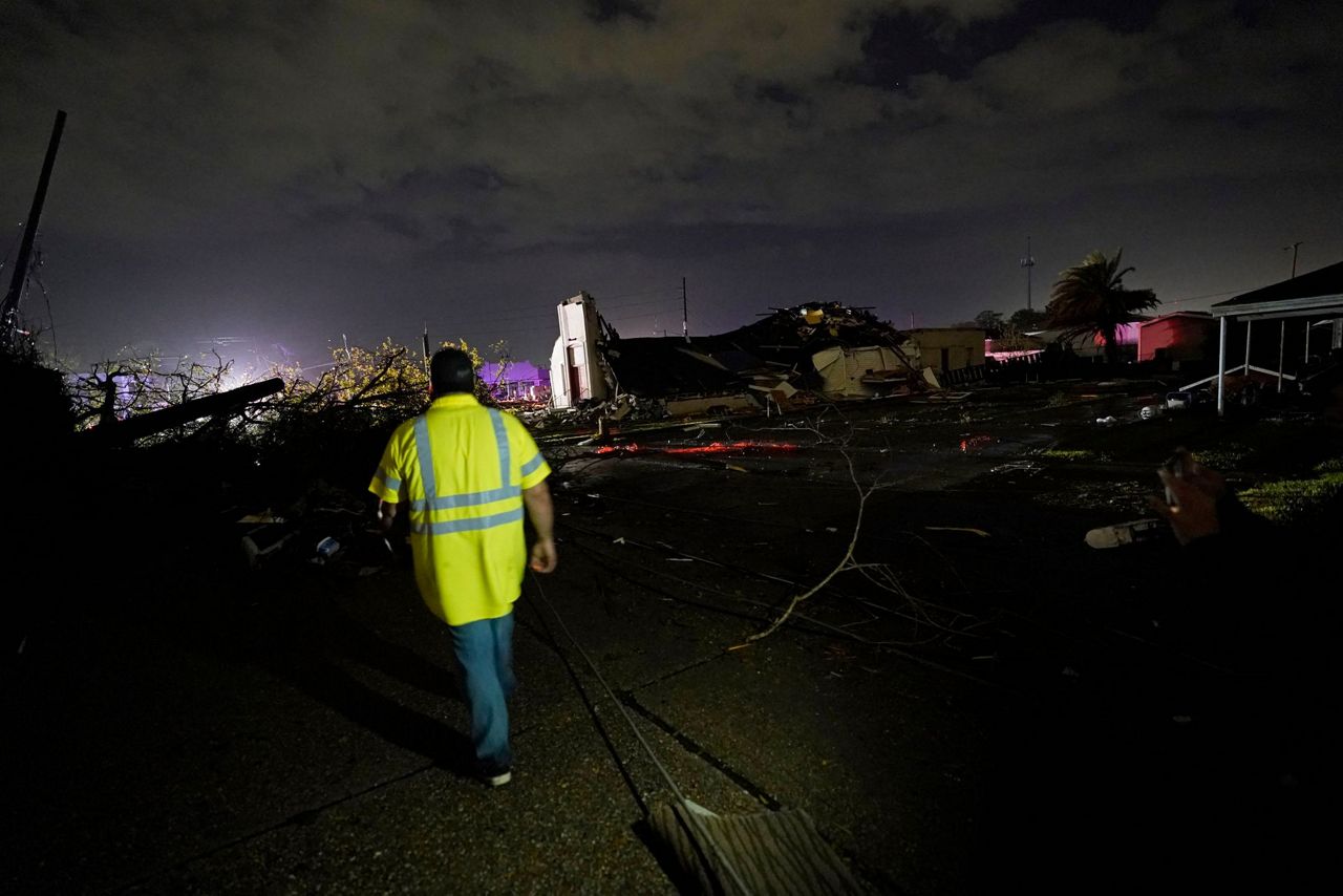 Tornado Rips Through New Orleans And Its Suburbs, Killing 1