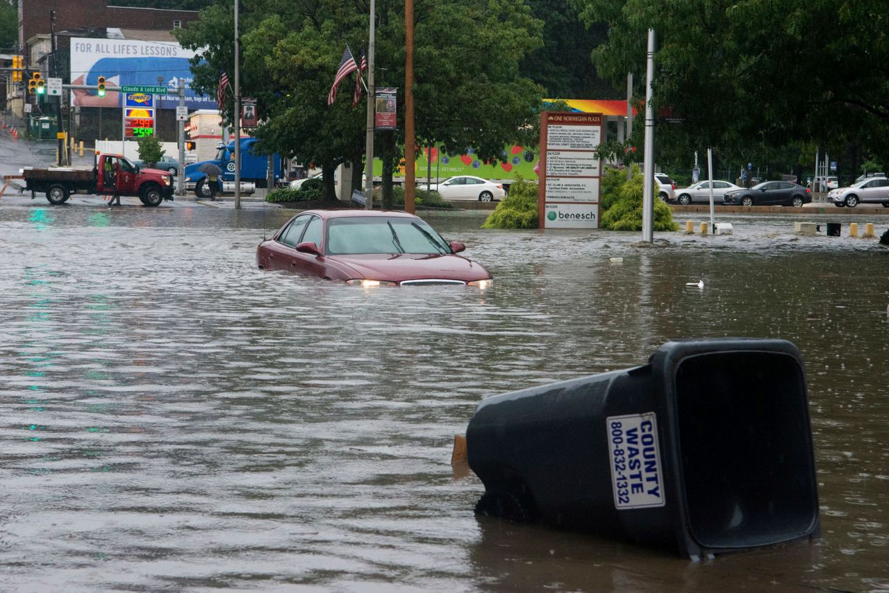 Drenching Rains Close Roads Prompts Rescues In Pennsylvania 3266