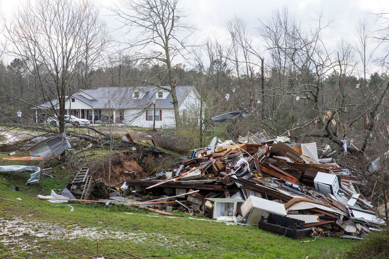 Severe storms, tornadoes possible across the Deep South