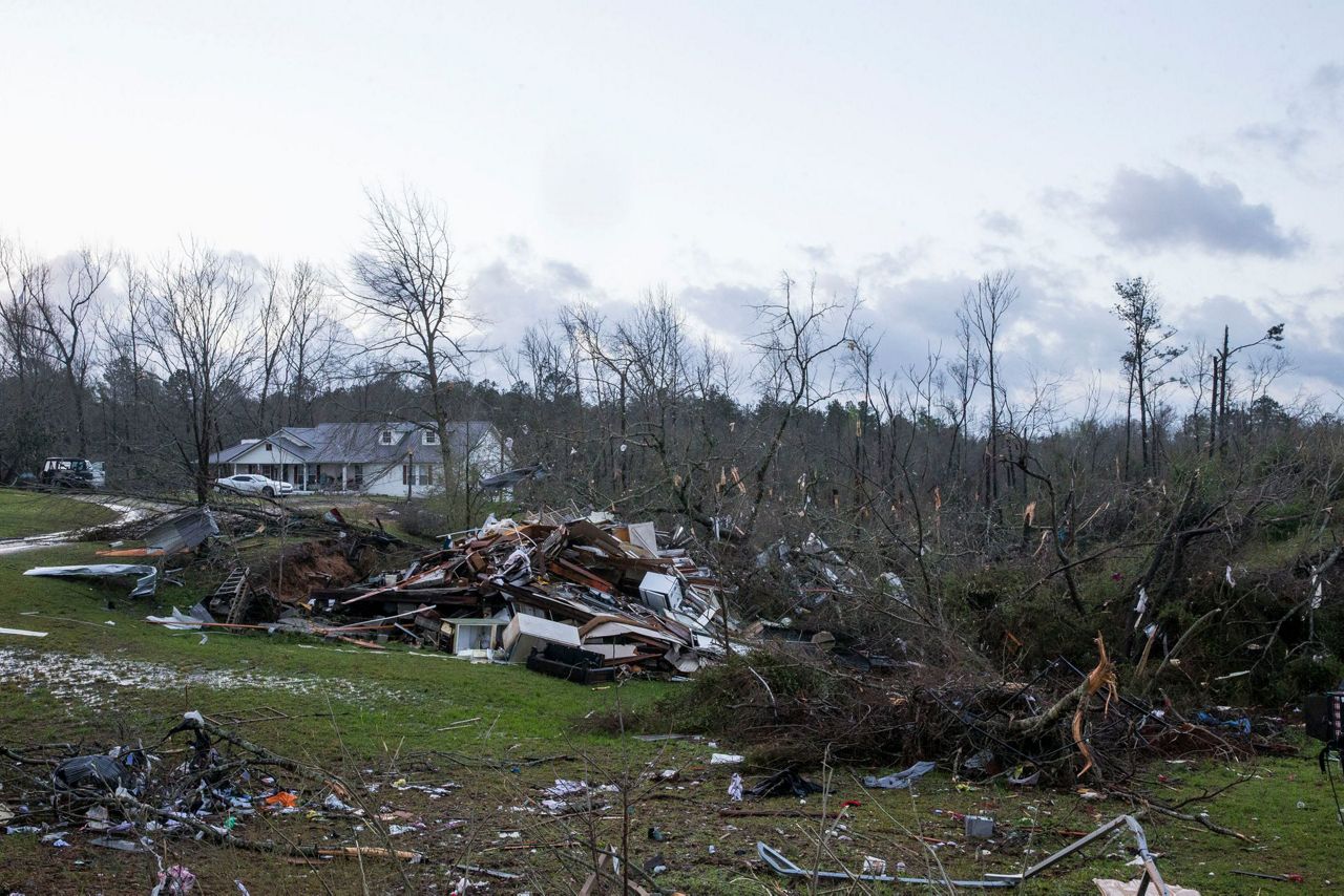Severe storms, tornadoes possible across the Deep South