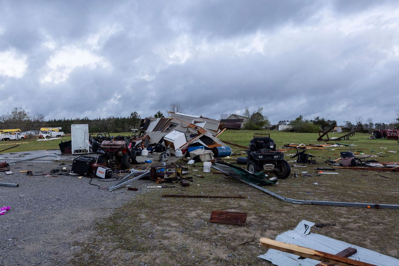 Severe storms, tornadoes possible across the Deep South