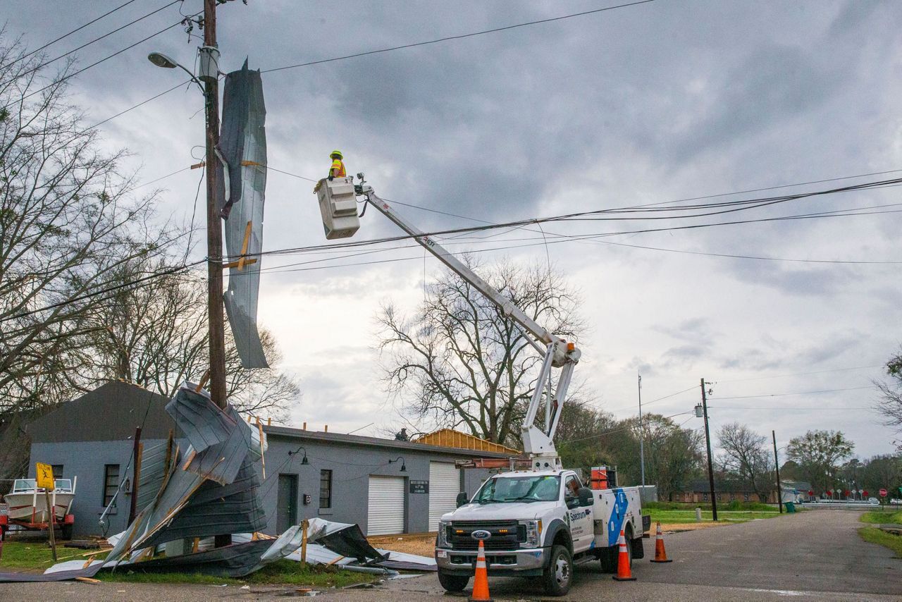 Severe storms, tornadoes possible across the Deep South