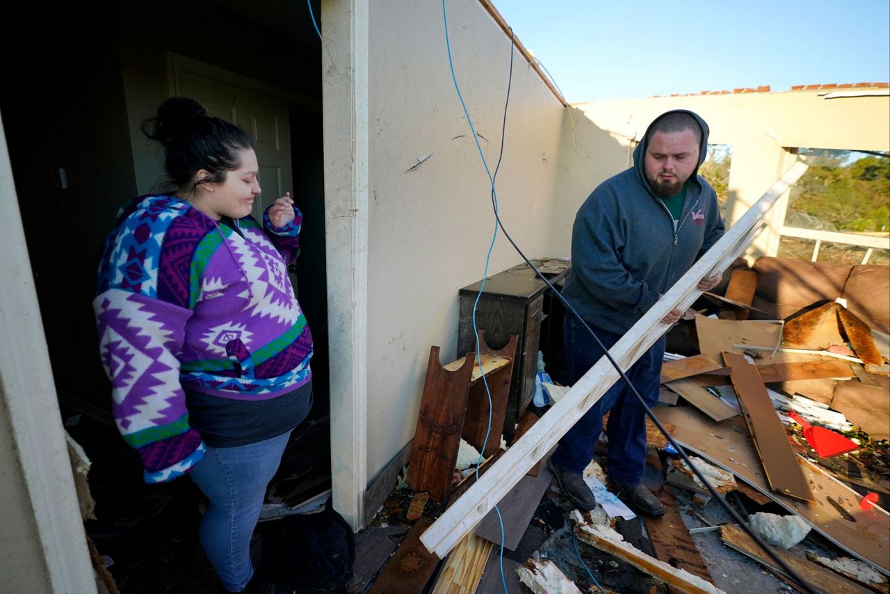 1 dead, dozens hurt as tornadoes hit Texas and Oklahoma