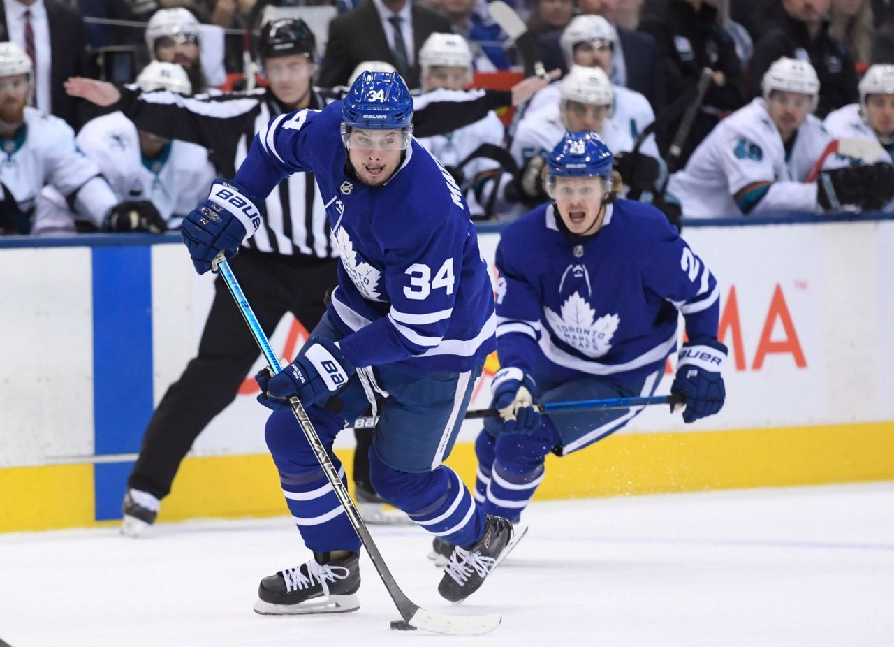 Auston Matthews Scores Twice In Return, Maple Leafs Win