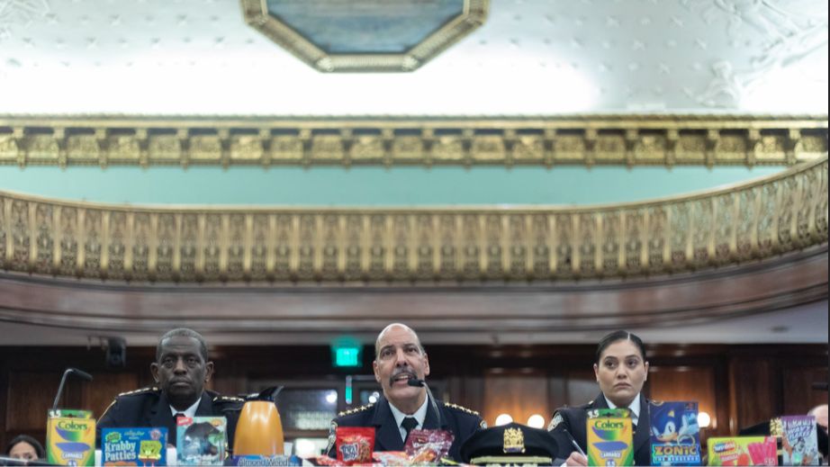 El Sheriff Anthony Miranda, durante la audiencia en el Concejo.