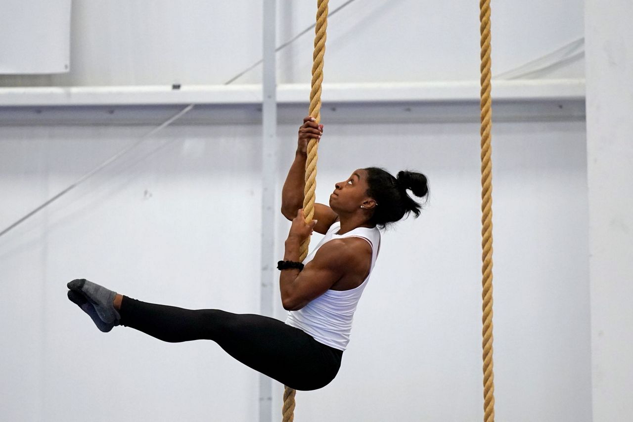 Swan song? Biles gearing up for one more Olympic ride