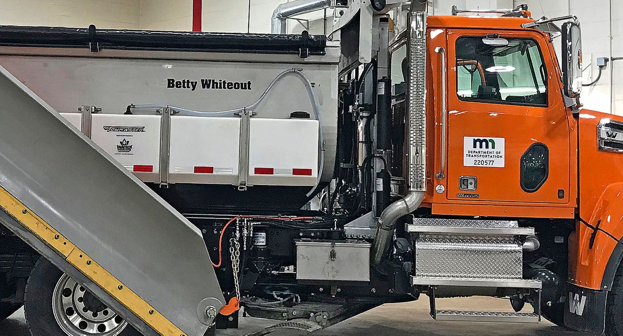 In wintry Minnesota, there's a belief that every snowplow deserves a name