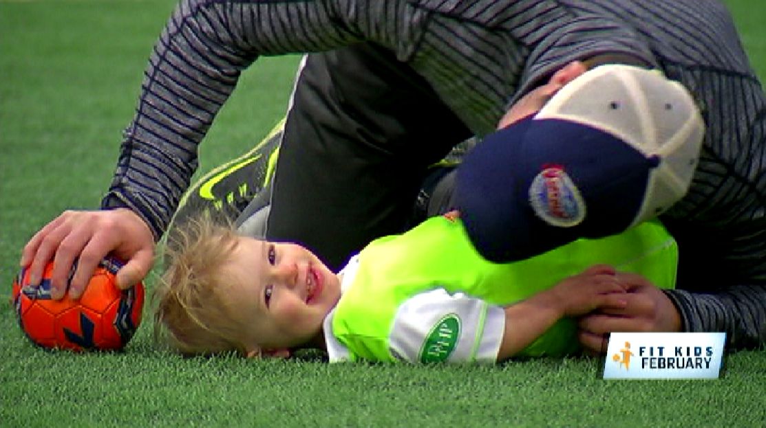 Fit Kids Soccer Tots Get a 'Kick' Out of the Sport