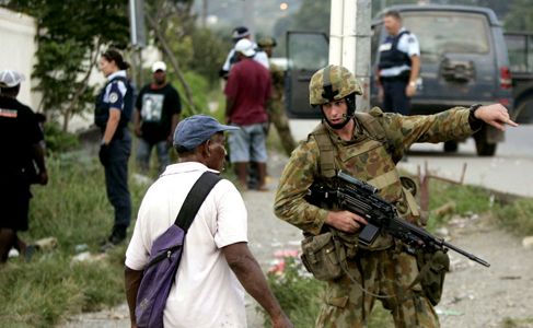 Solomon Islands leader blames foreign powers for unrest