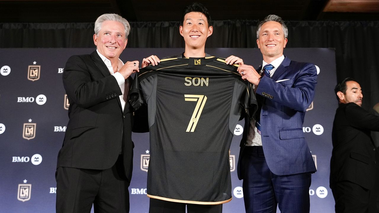 Son Heung-min lands at Los Angeles FC