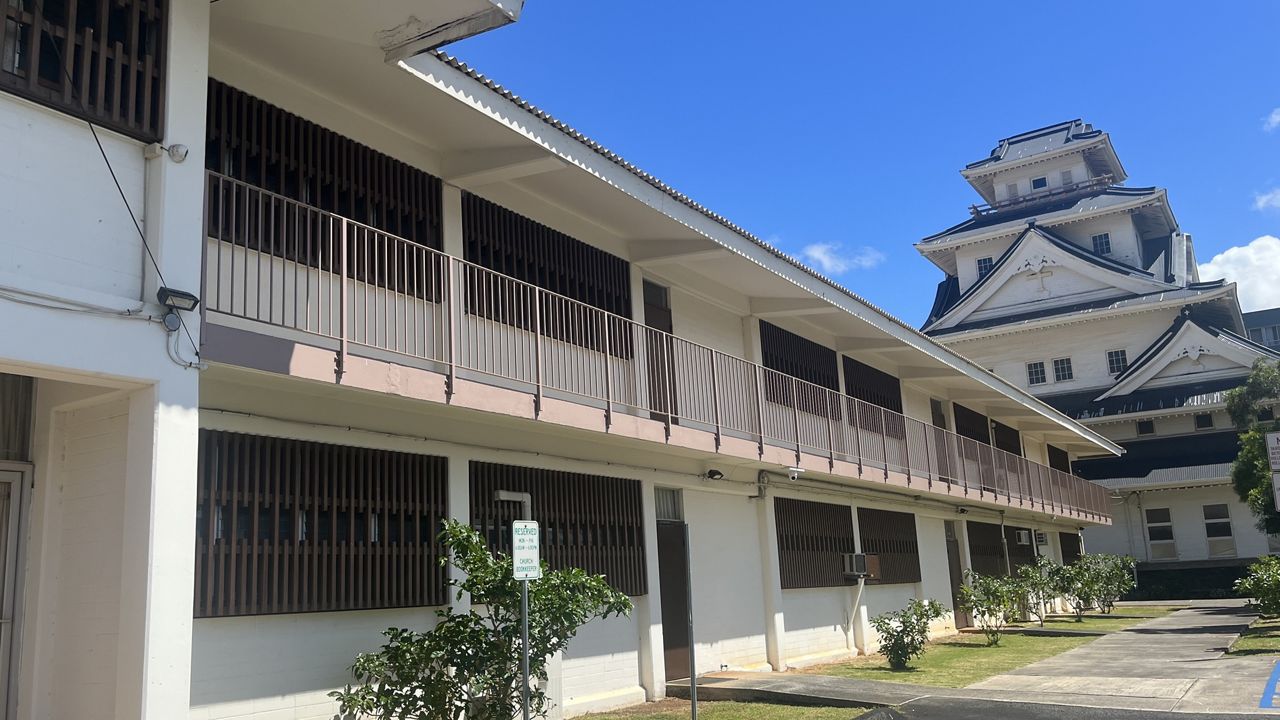 Soto Academy's new campus at Makiki Christian Church. (Spectrum News)