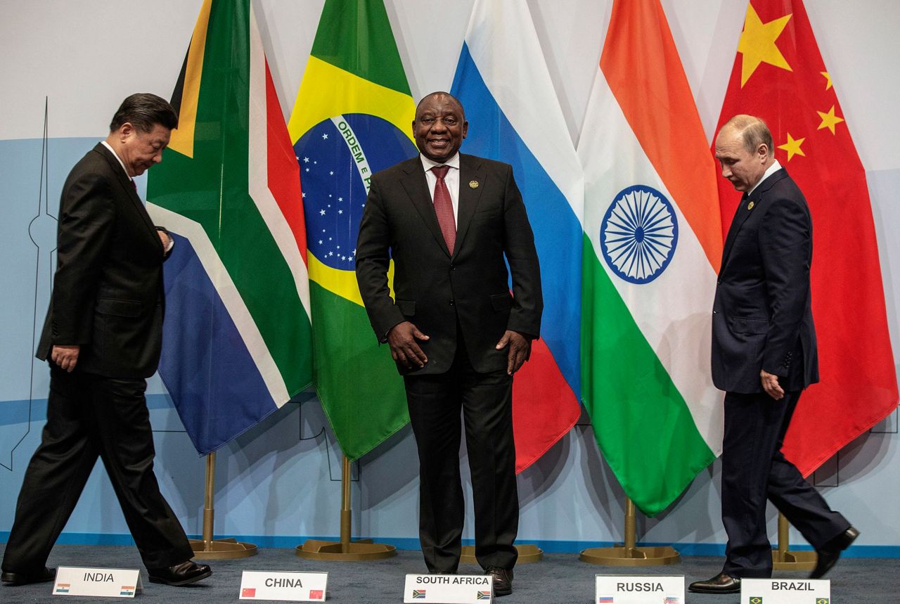 BRICS leaders join hands at summit in South Africa