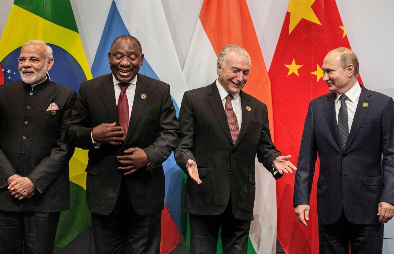 BRICS leaders join hands at summit in South Africa