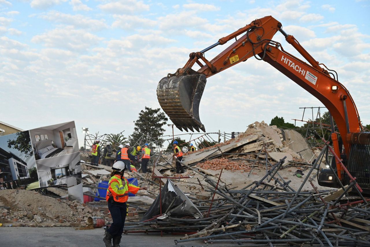 5 workers dead, 49 still missing after a building under construction ...
