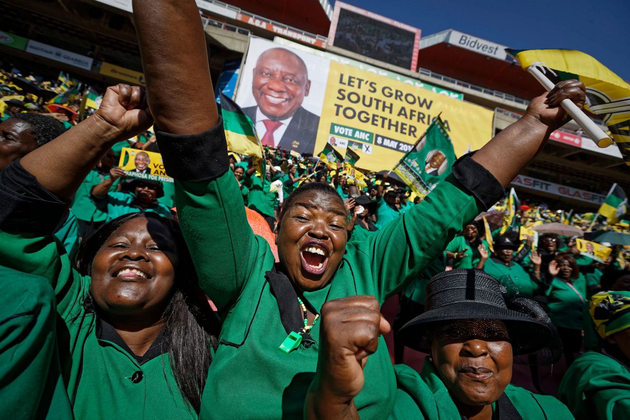 South Africa's election campaigning peaks in Johannesburg