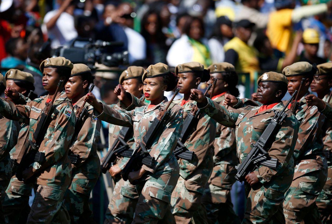 Ramaphosa takes oath as South Africa's president