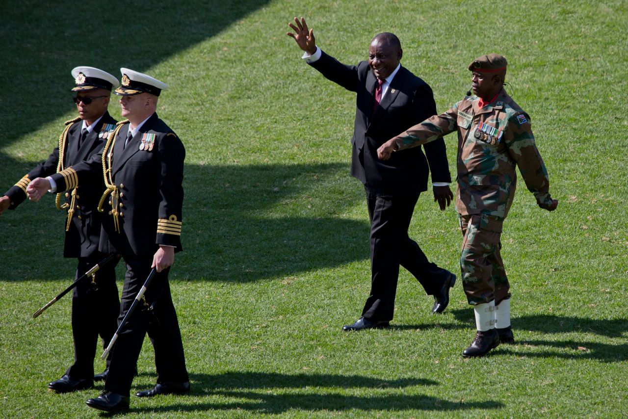 Ramaphosa takes oath as South Africa's president