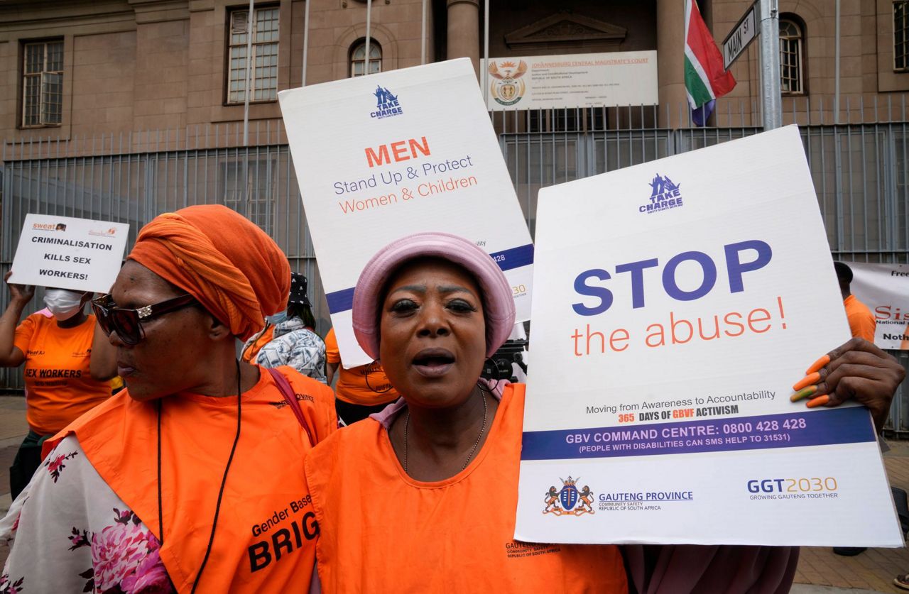 Suspected serial killer appears in court in South Africa