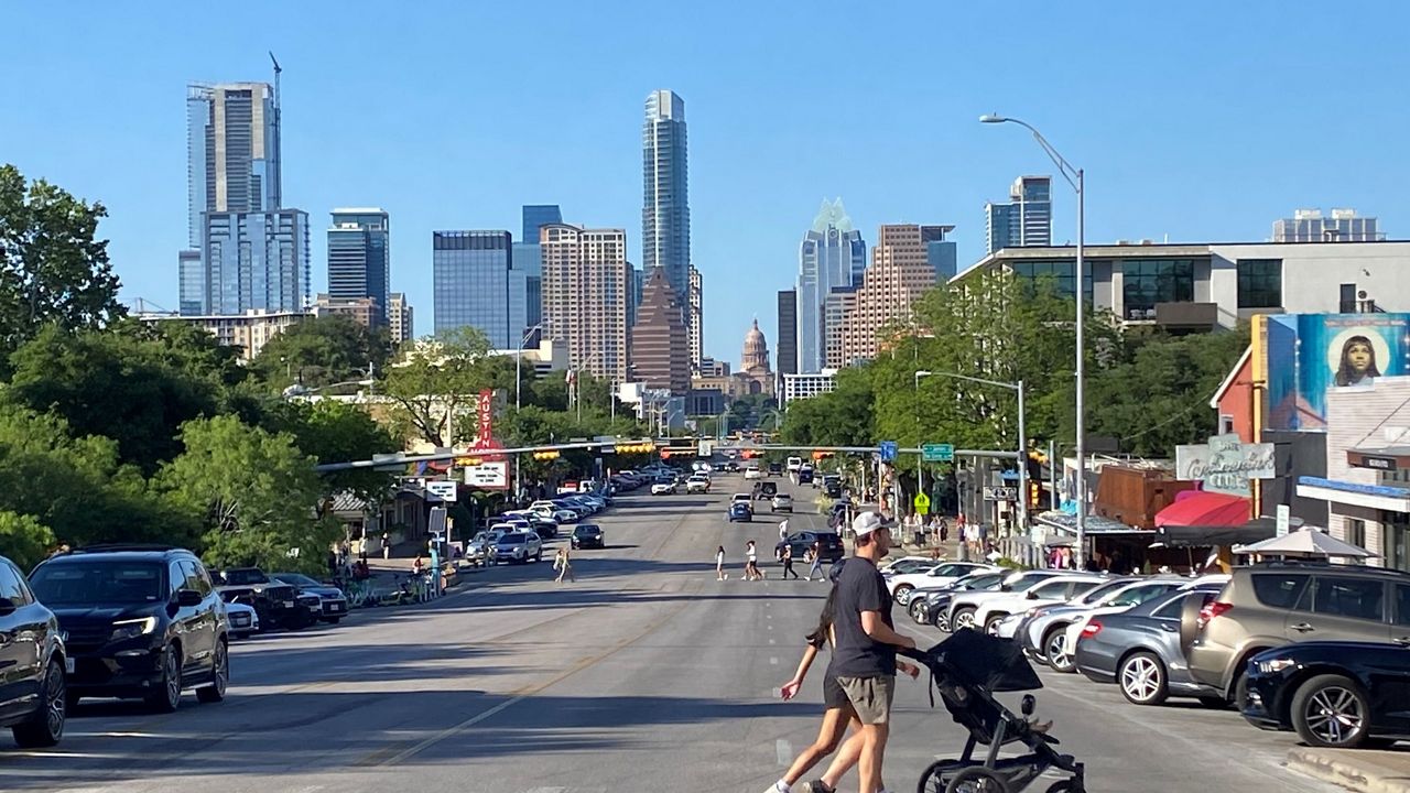 A view down South Congress Avenue in Austin, Texas. (Spectrum News 1/Emily Borchard)