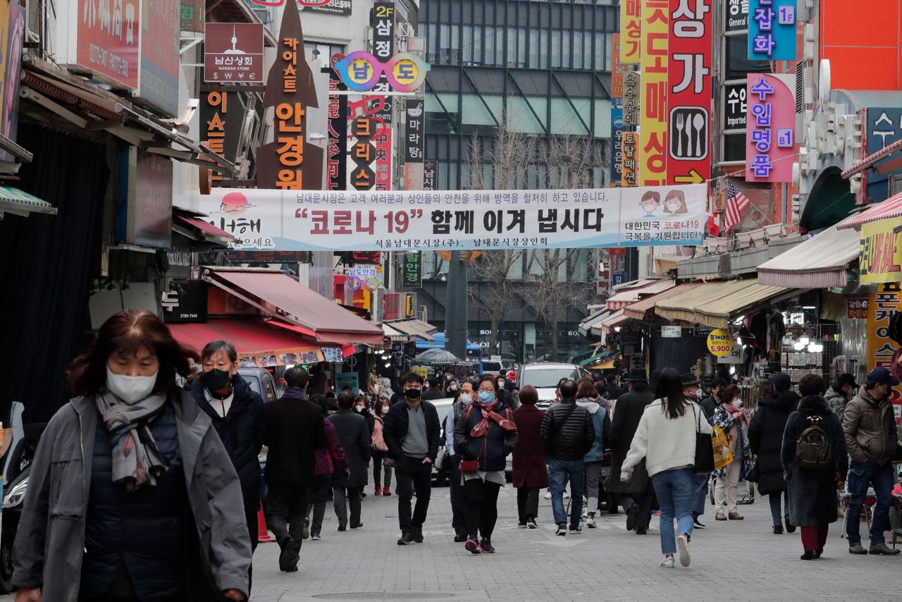 South Korea economy shrank in 2020 for 1st time in 22 years