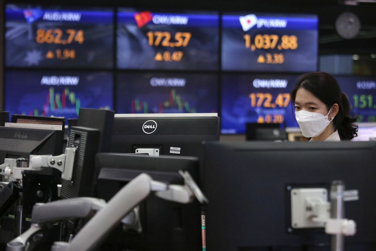 Asian stocks slide ahead of US inflation update