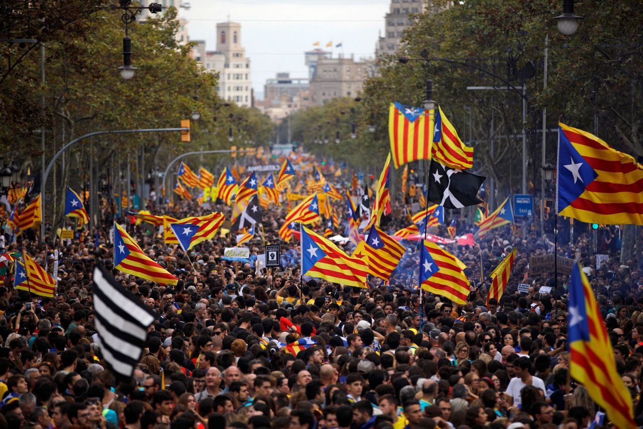 Timeline of Catalan separatism that has rocked Spain