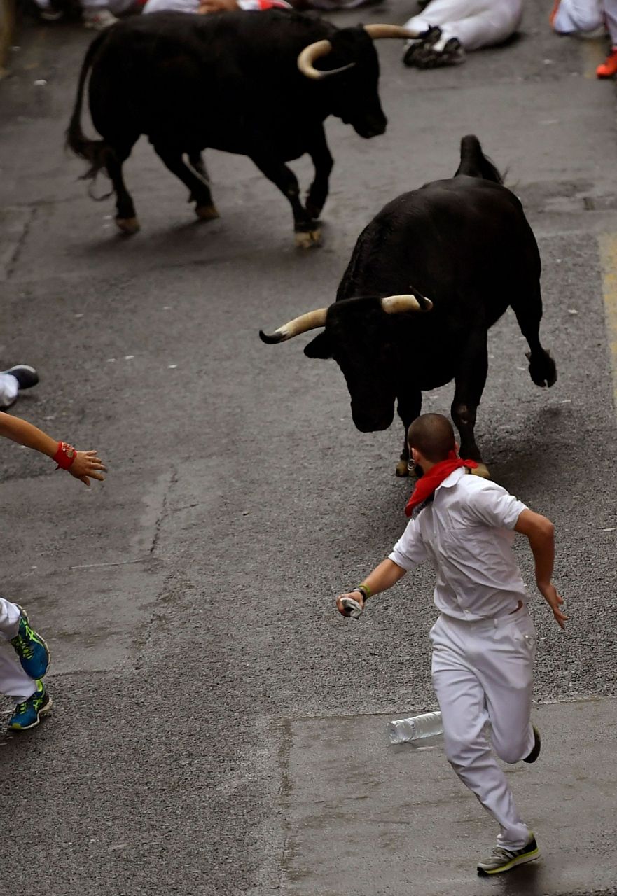 5 injured in Pamplona's annual running of the bulls in Spain