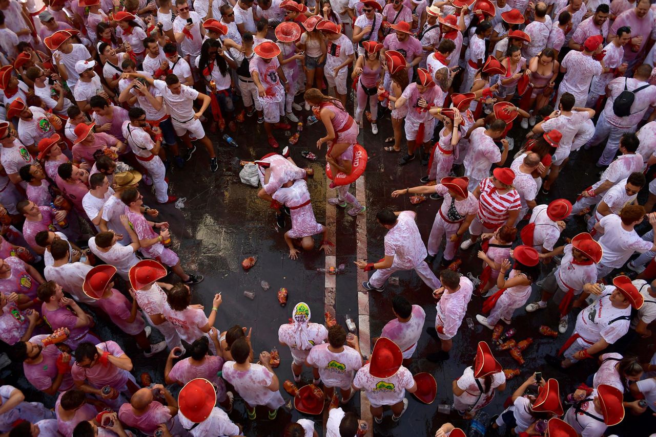 Spain Pamplona Kicks Off Running Of Bulls Festival