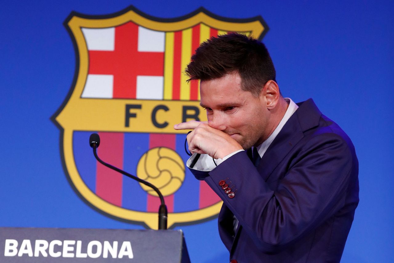 Emotional Messi Says He Wasnt Prepared To Leave Barcelona 4023