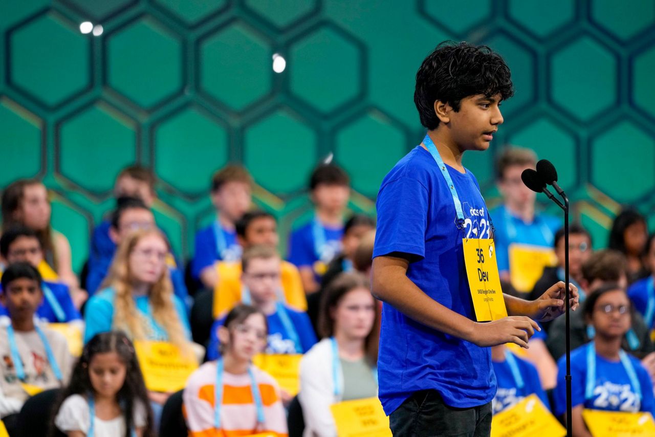 Scripps National Spelling Bee finalists flex their knowledge quietly