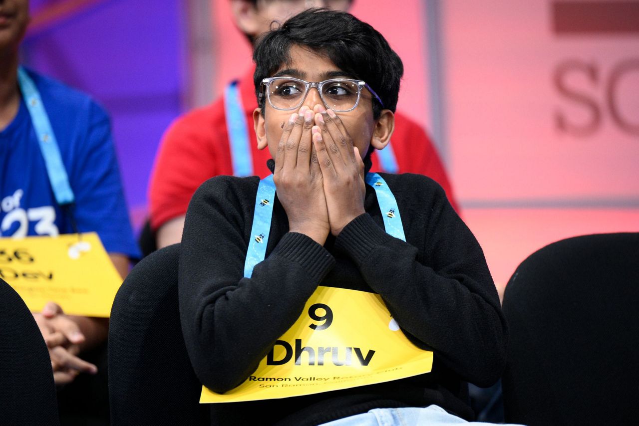 Scripps National Spelling Bee finalists flex their knowledge quietly